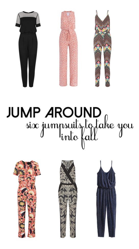 6 jumpsuits to wear into fall